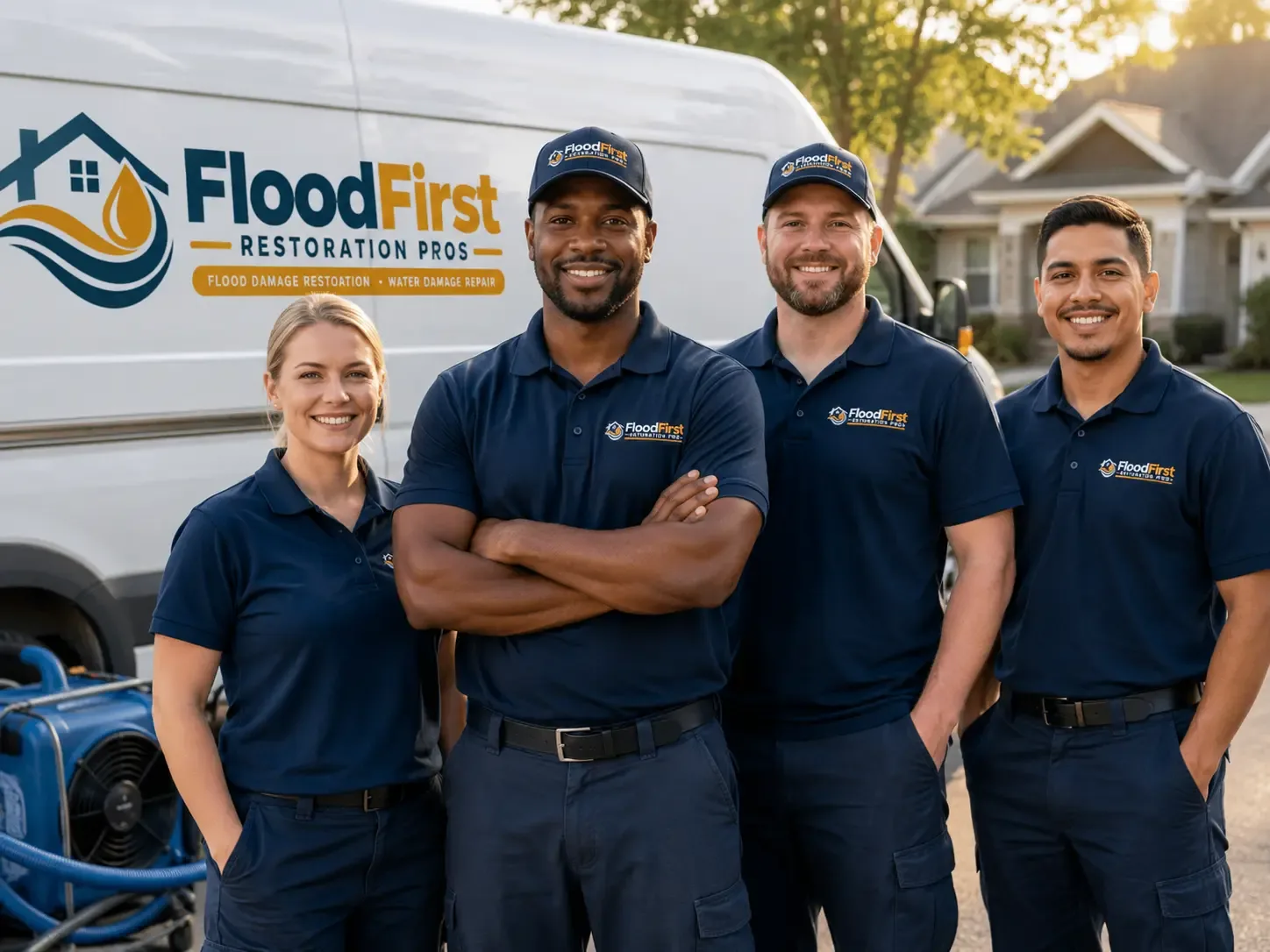 Flood Damage Restoration company in Ford Cliff, PA